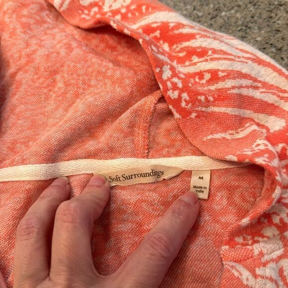 SOFT SURROUNDINGS Saguaro Hooded Tunic - Picture 2 of 10